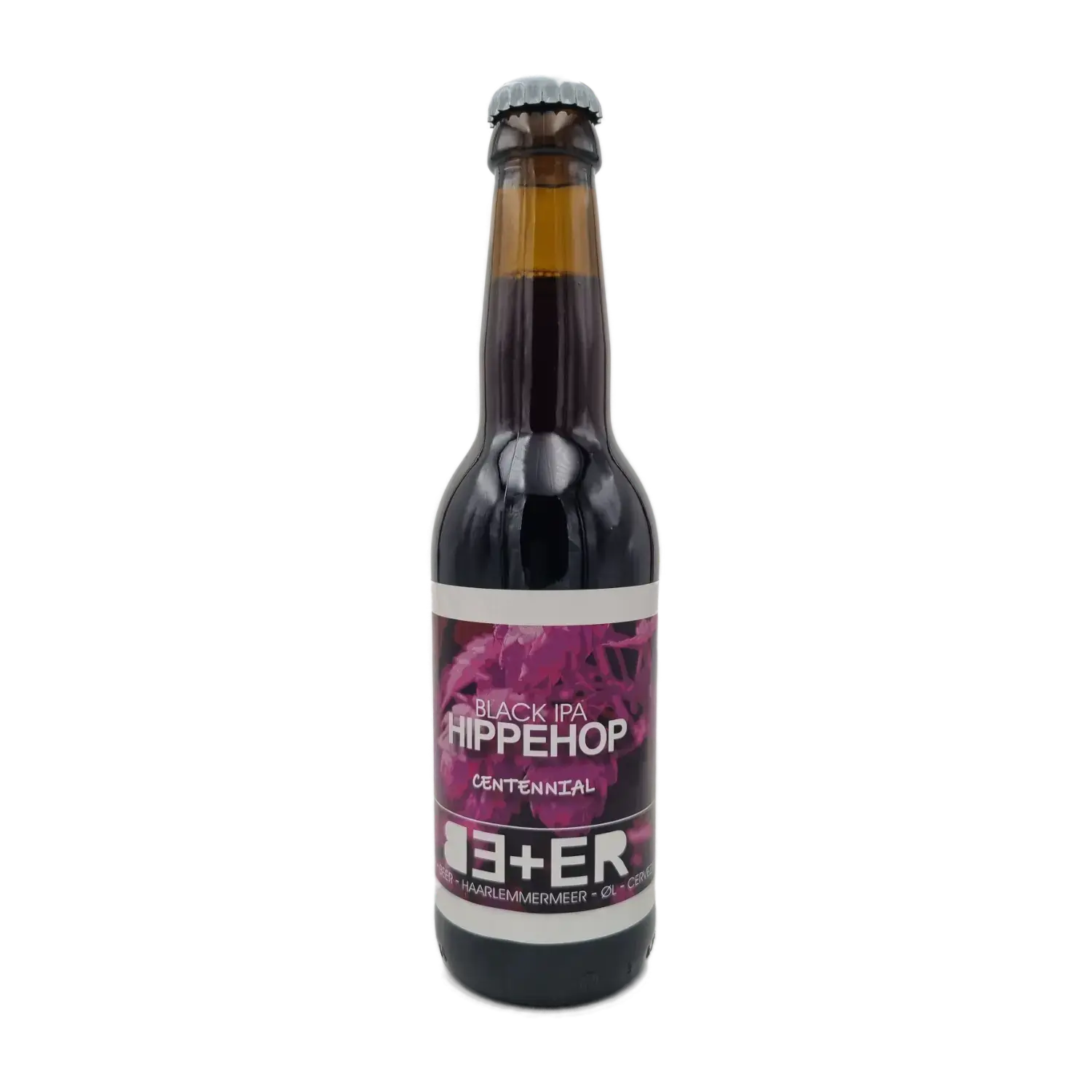 Hippehop Black IPA 33cl - BE+ER