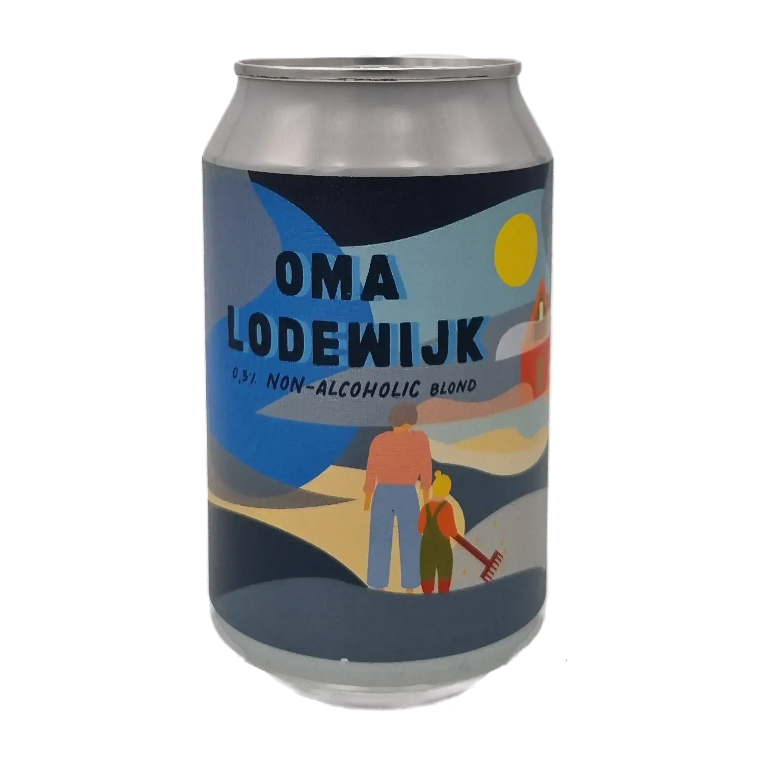 Oma Lodewijk alcoholarm 0,3% 33cl - Brouwerij Eleven