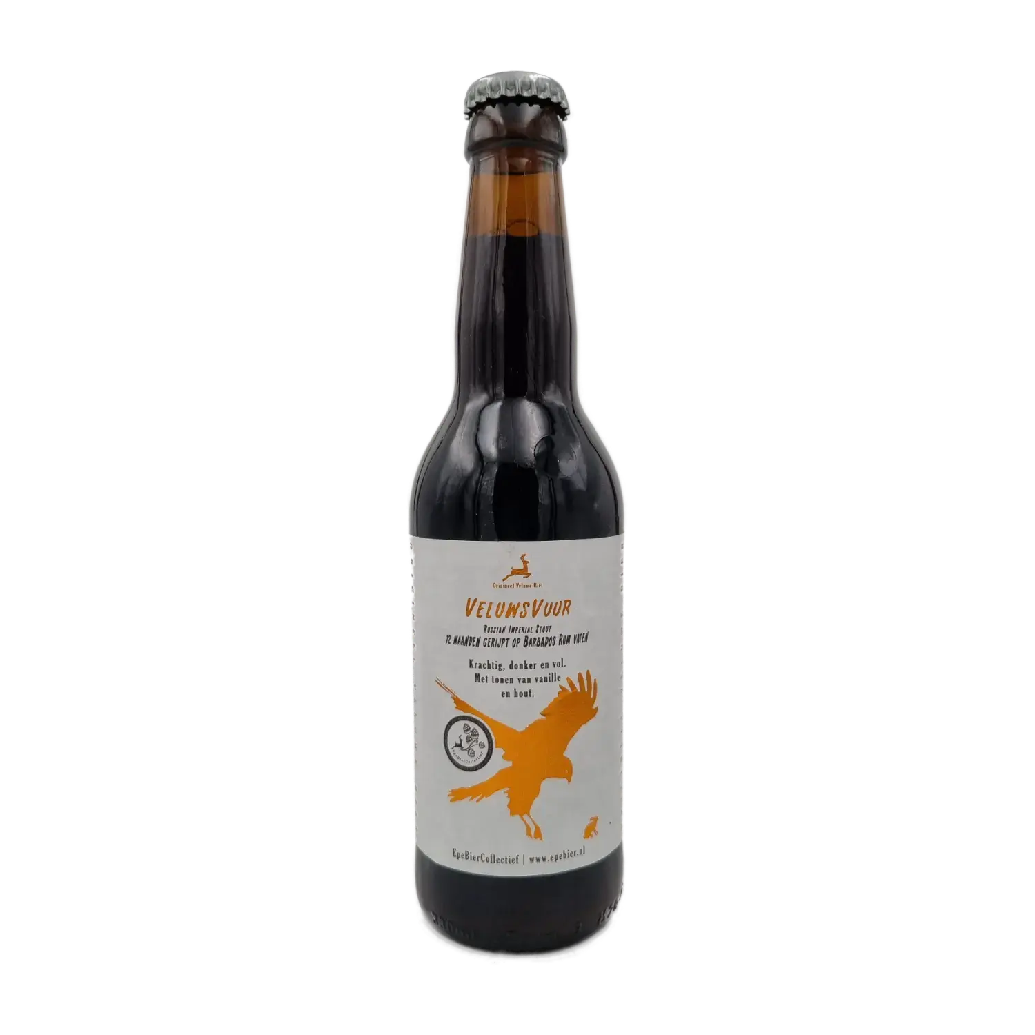 Veluws Vuur RIS Barrel Aged Barbados Rum 33cl - Epe Bier Collectief