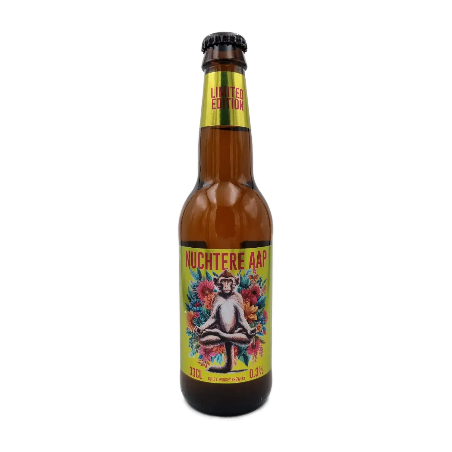 Nuchtere Aap 33cl - Guilty Monkey Brewery (alcoholarm)