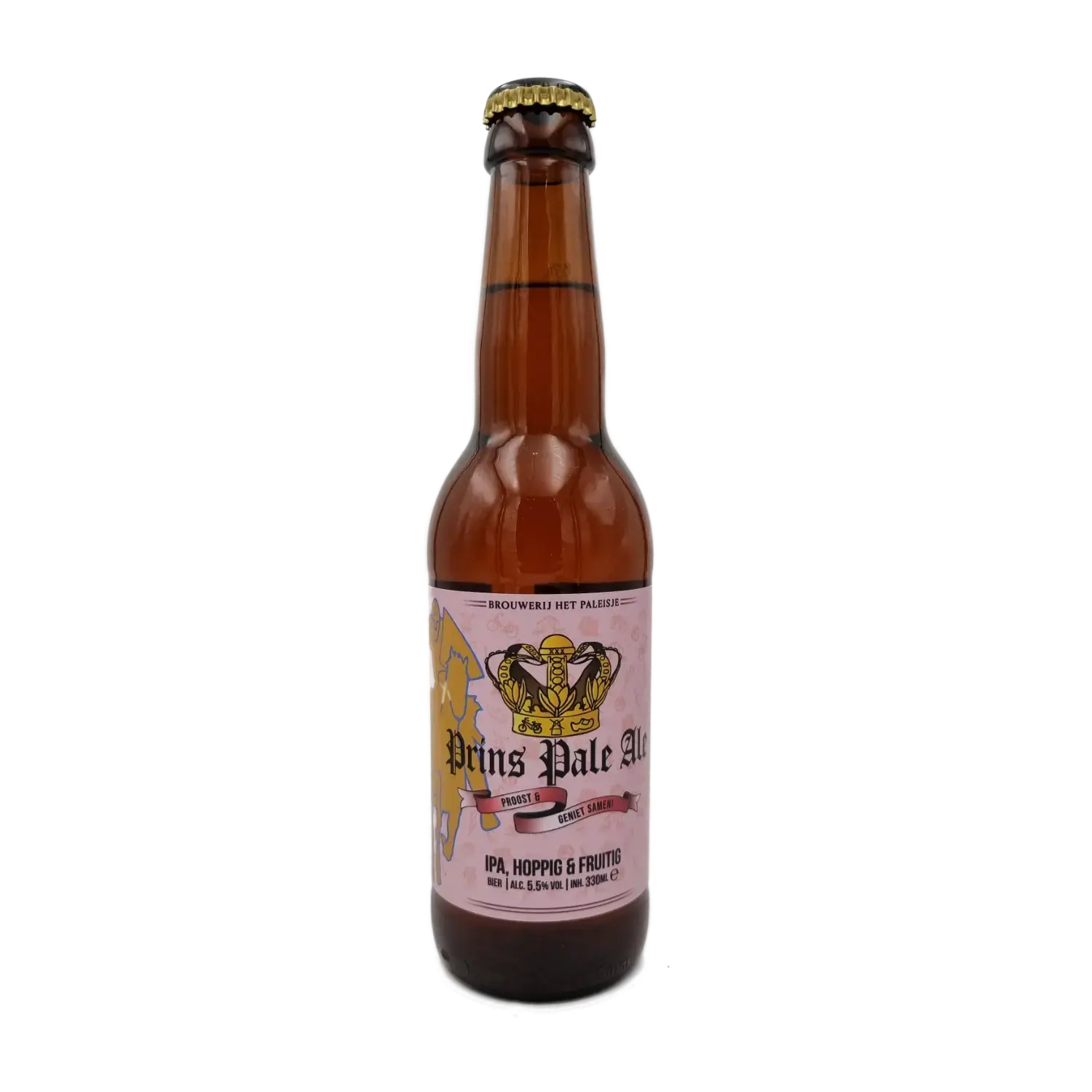 Prins Pale Ale 33cl - Brouwerij Het Paleisje