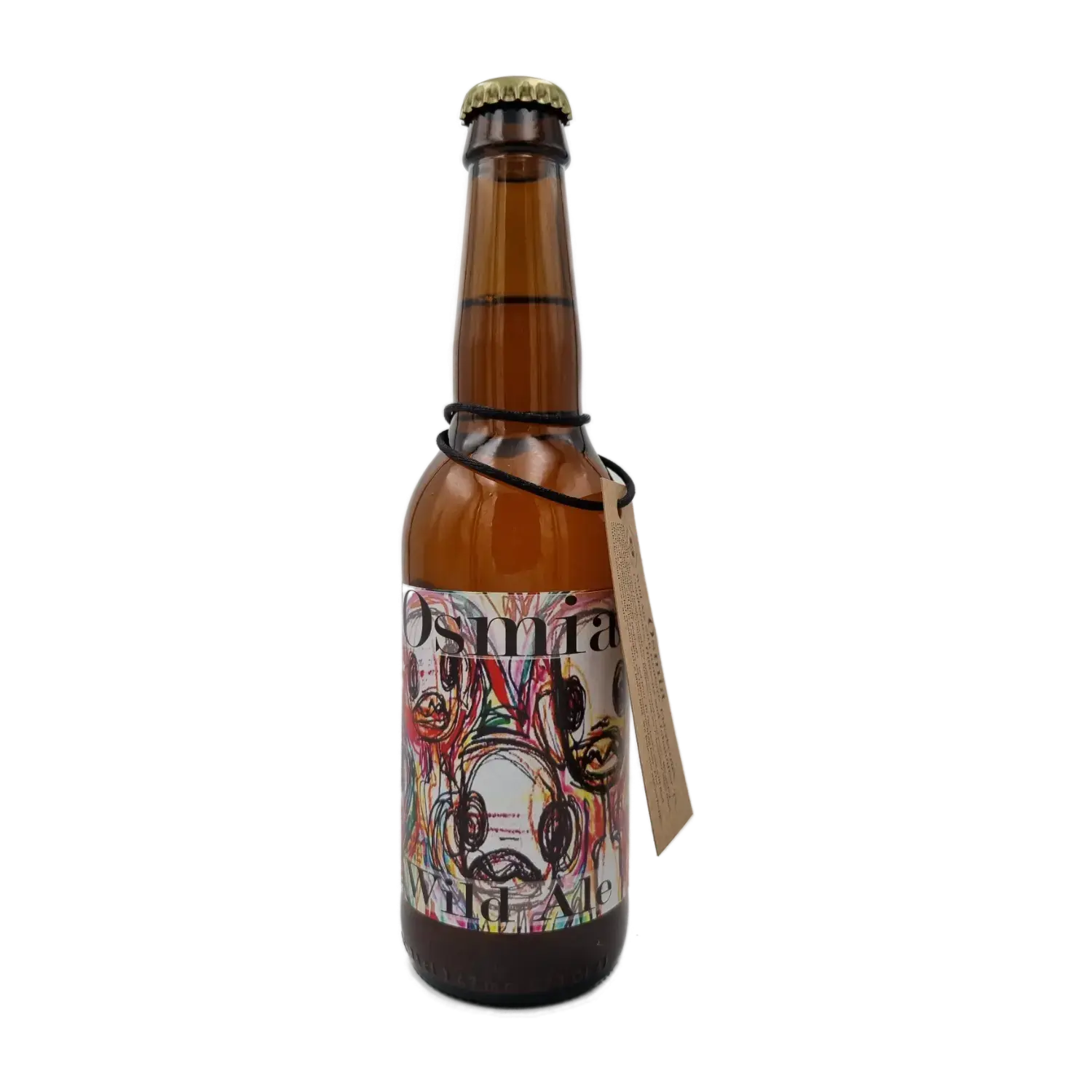 Osmia Wild Ale met kers, vlierbes, cranberries, hibiscus en Johanniter wijn Barrel Aged 33cl - The Sisters Brewery