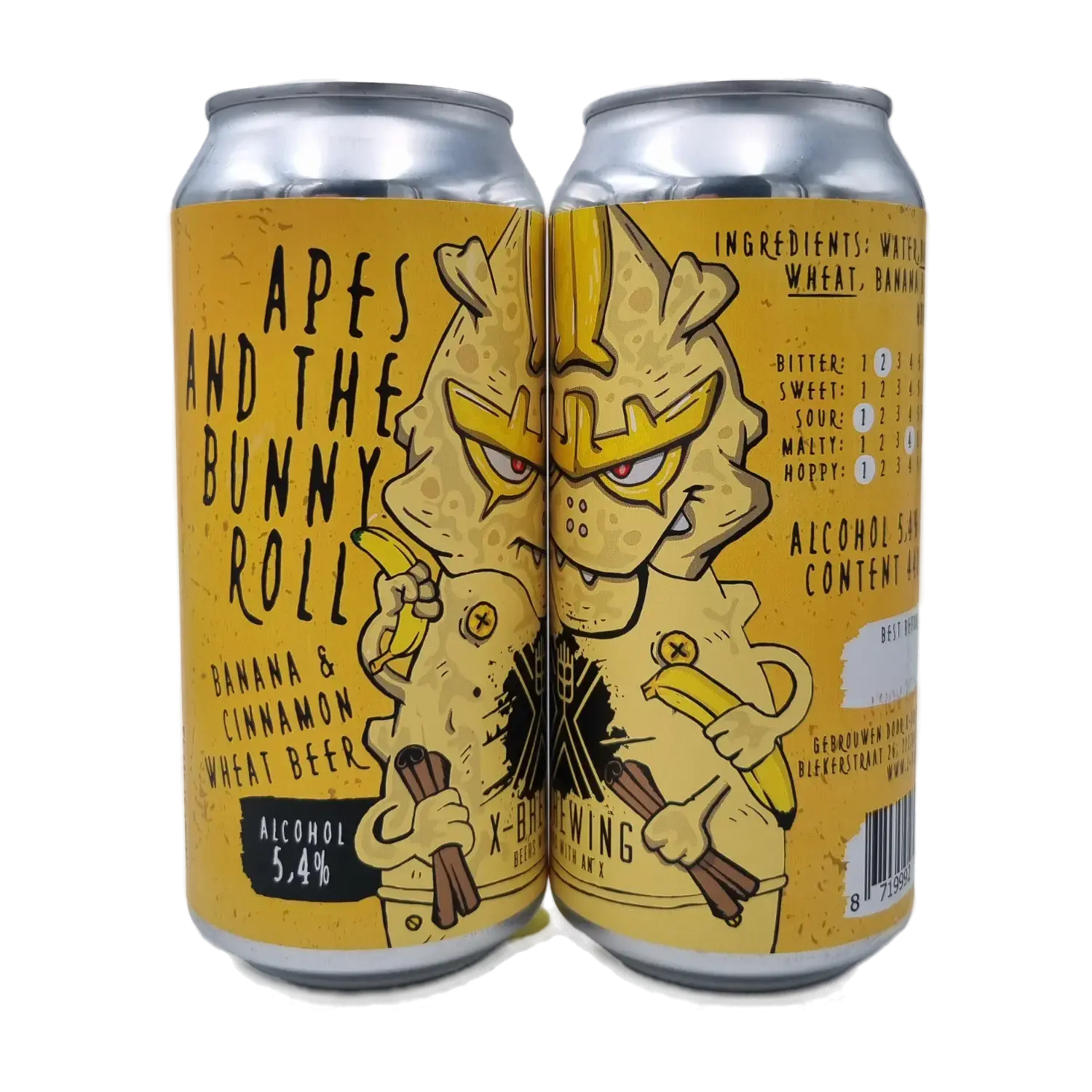Apes and the Bunny Roll 44cl - X-Brewing