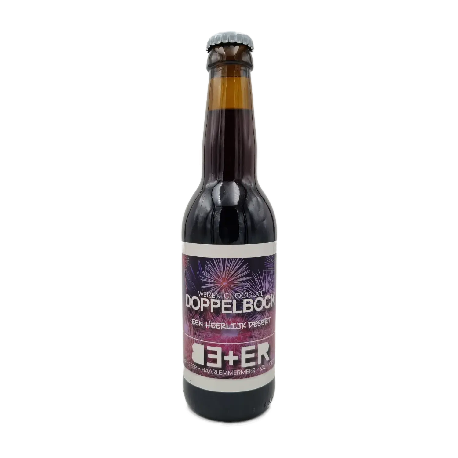 Weizen Chocolade DoppelBock 33cl - Brouwerij BE+ER