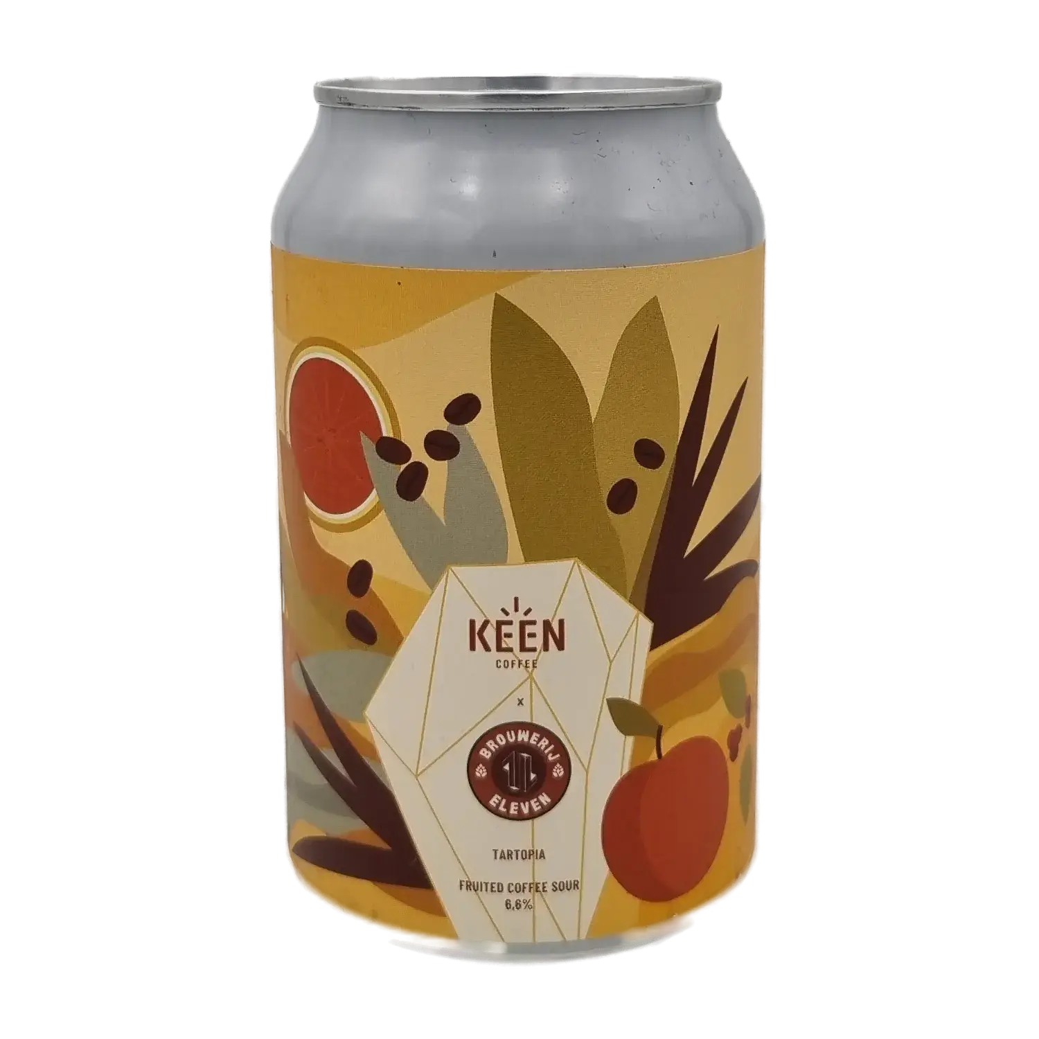 Tartopia 33cl - Brouwerij Eleven & Keen coffee