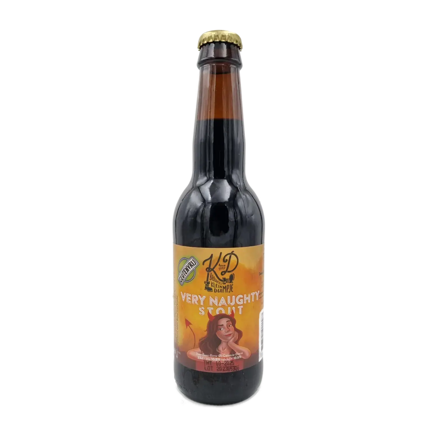Very Naughty Stout 33cl - Brouwerij Klein Duimpje (Glutenvrij)