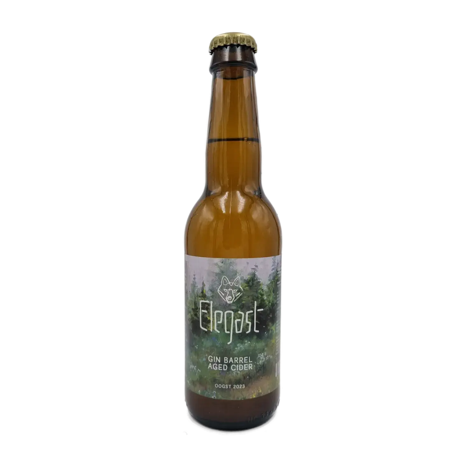 Elegast GIN Barrel Aged Cider 33cl - Elegast Cidery