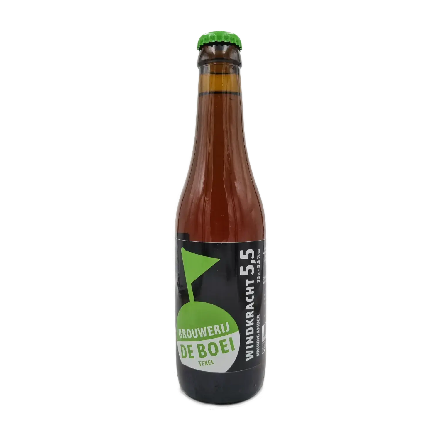 Windkracht 5,5 Amber met Kervel 33cl - Brouwerij De Boei