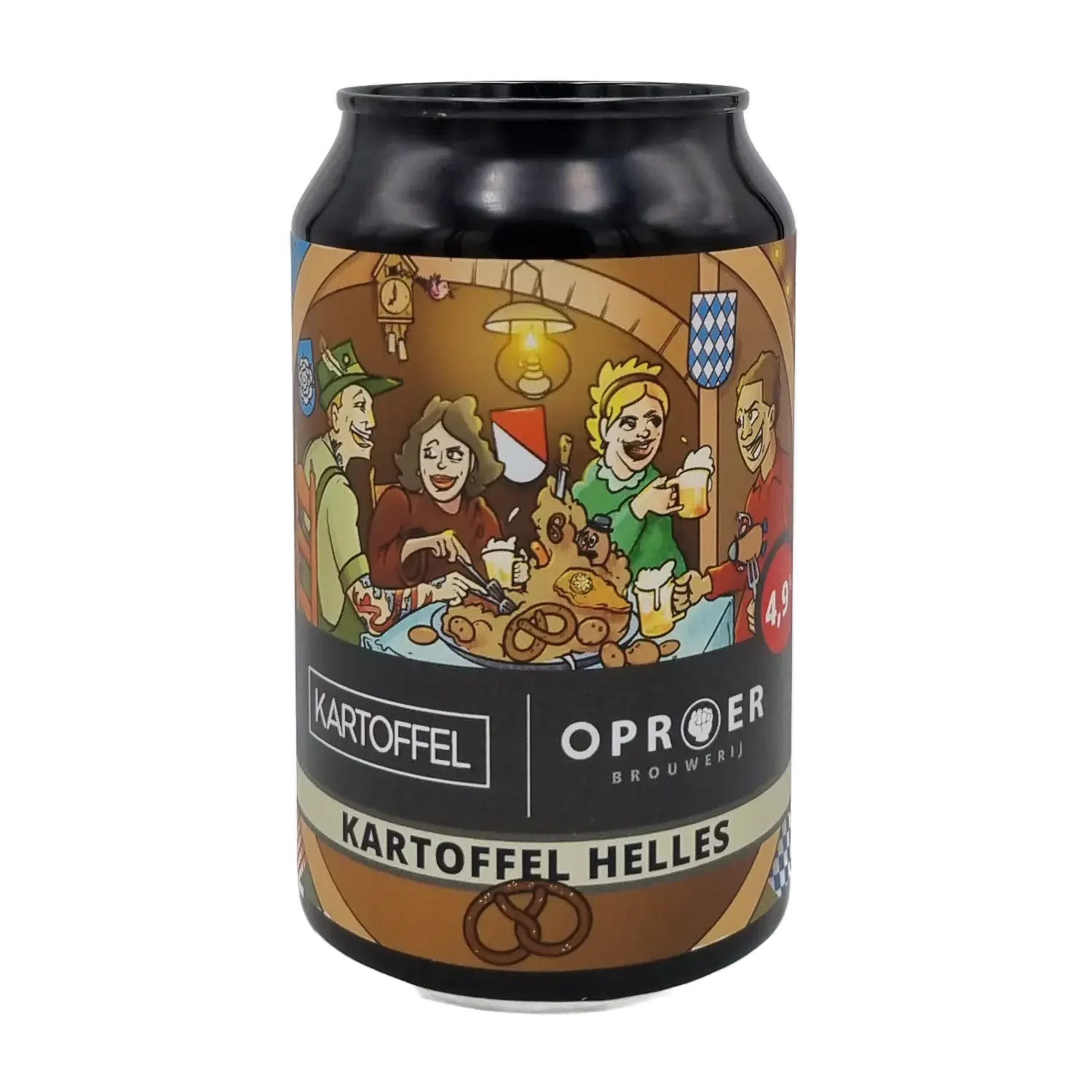 Oproer Kartoffel Helles 33cl - Brouwerij Oproer