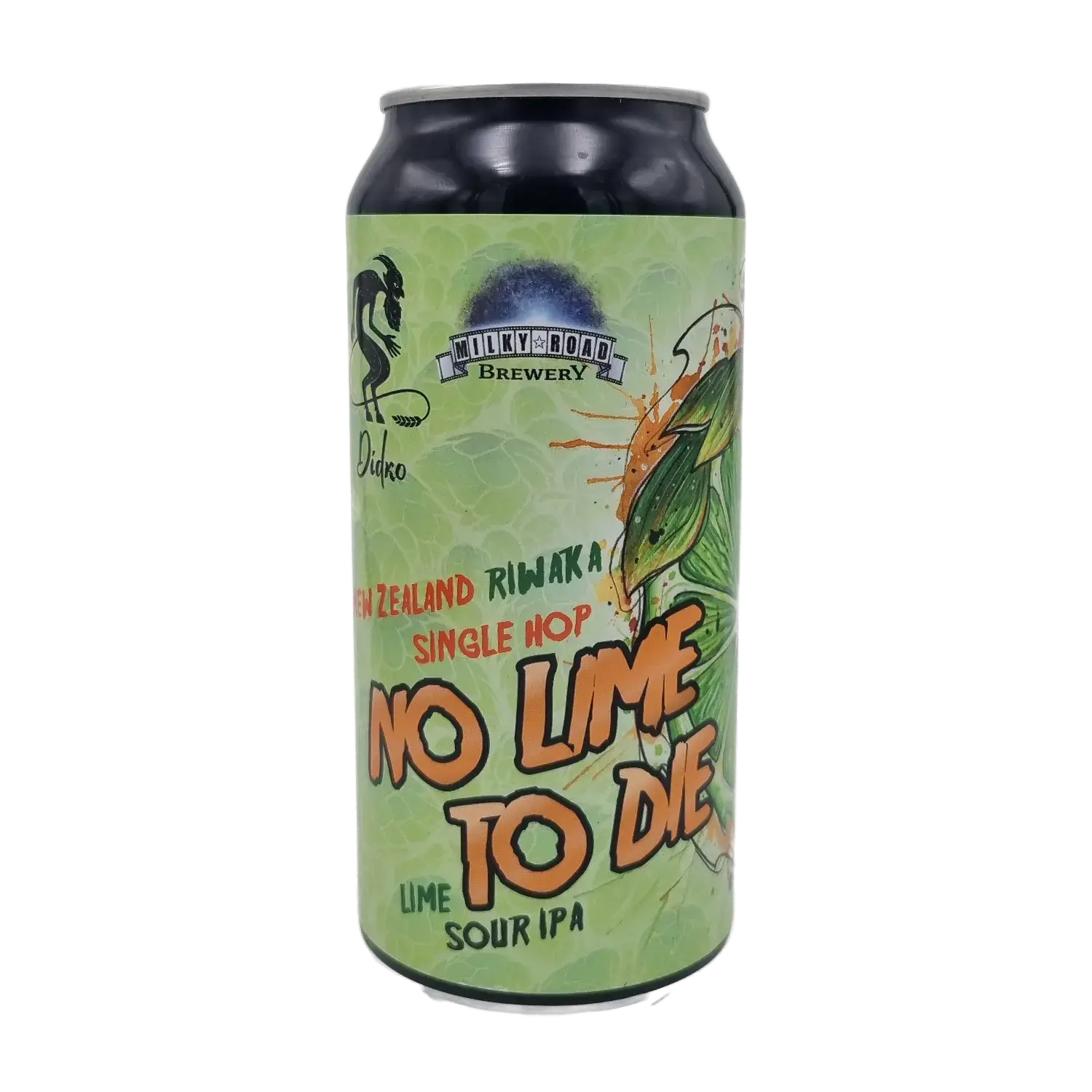 No Lime To Die Sour IPA 44cl - Milky Road Brewery & Didko Brewery