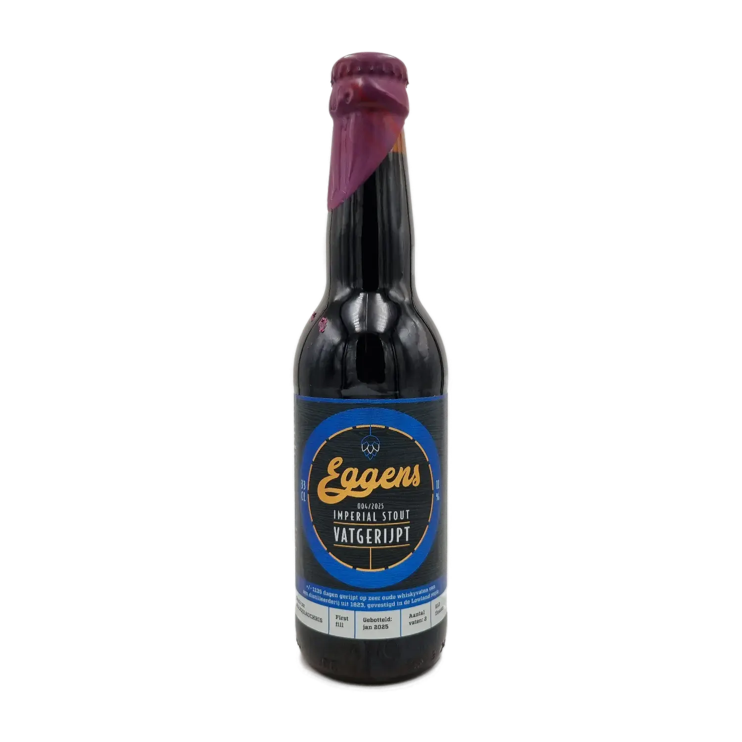 Imperial Stout Barrel Aged Whisky 33cl - Eggens Craft Beer