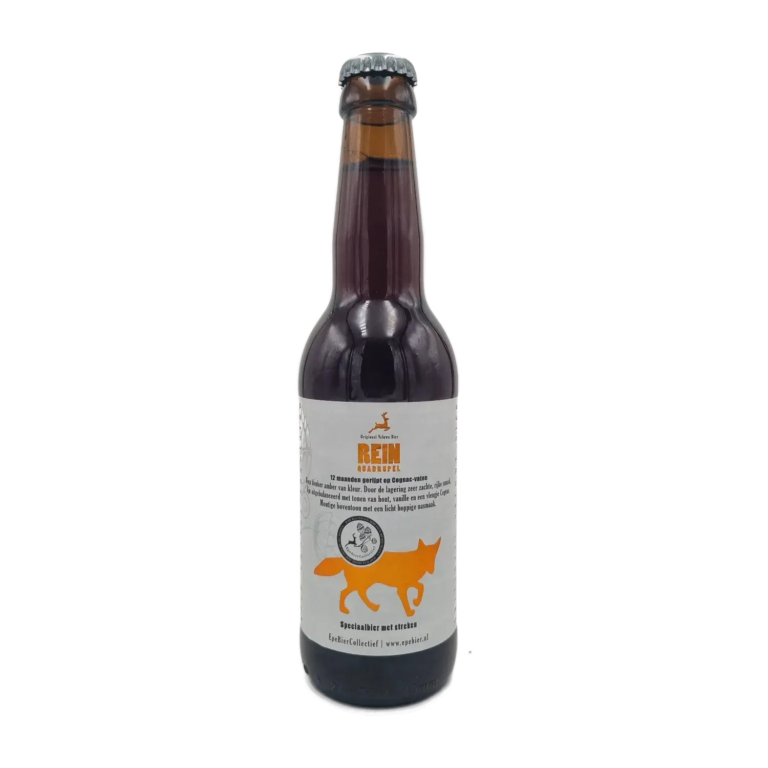 Rein Quadrupel Barrel Aged Cognac 33cl - Epe Biercollectief