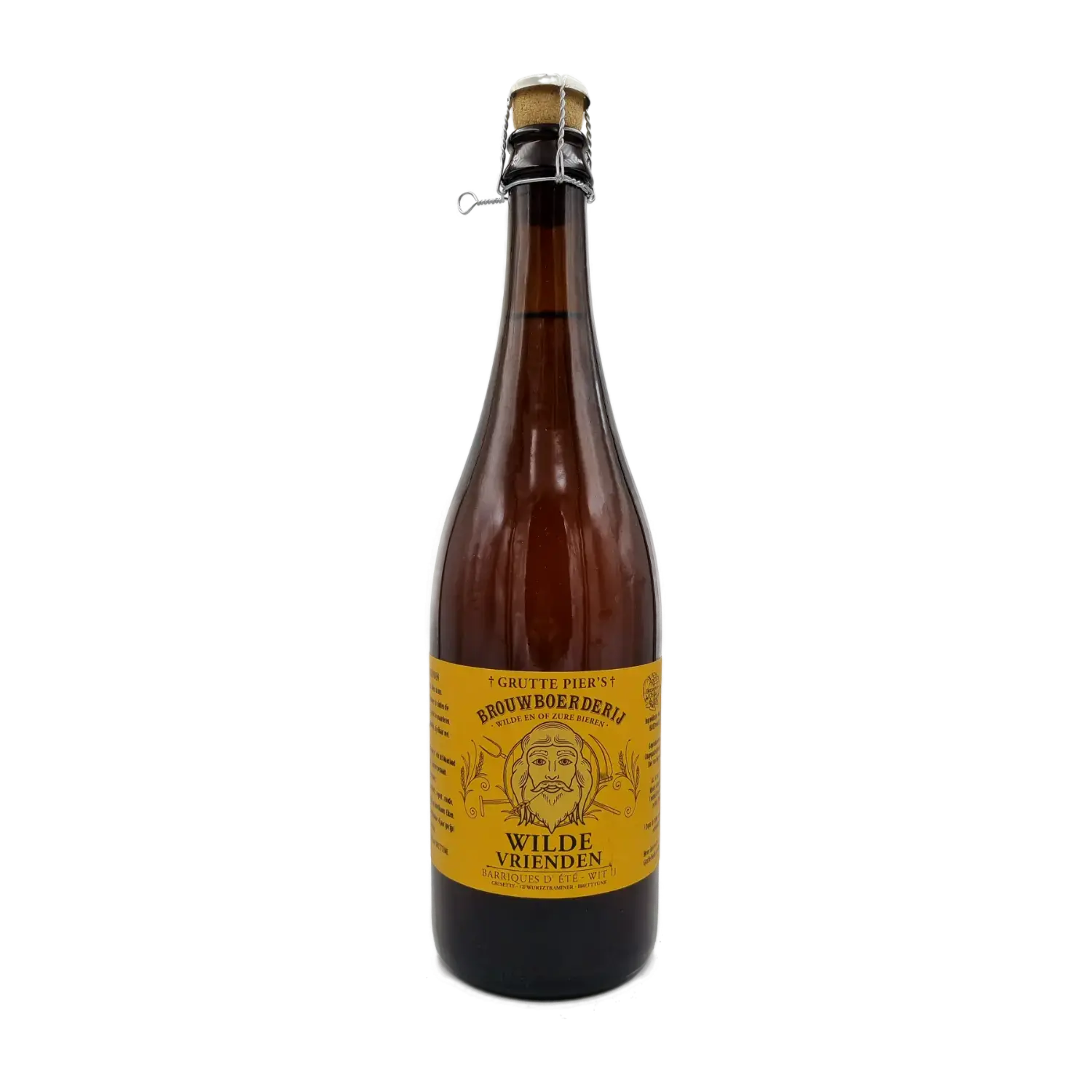 Wilde Vrienden Wild Ale Wit II 75cl - Brouwerij Grutte Pier & Barrique's de Été