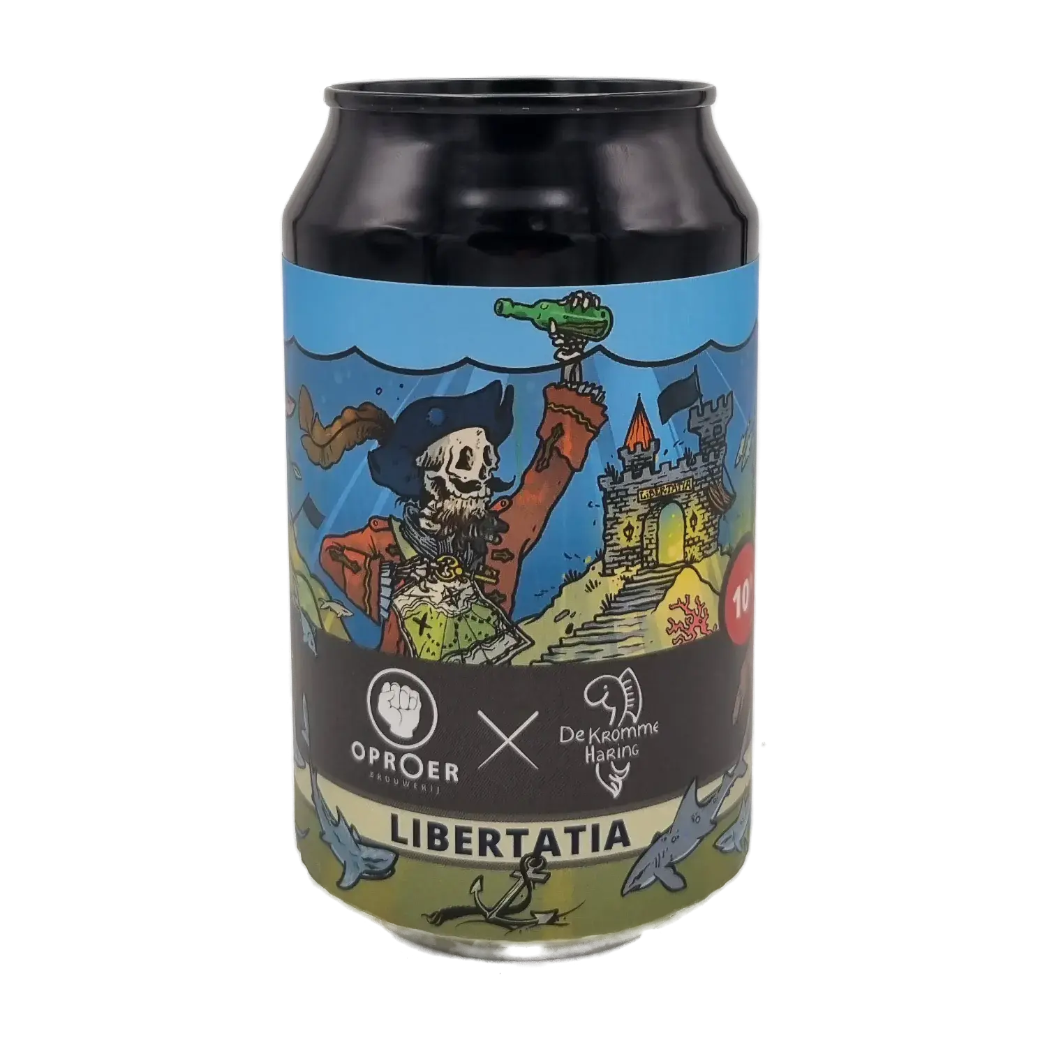 Libertatia 33cl - Oproer Brouwerij x De Kromme Haring