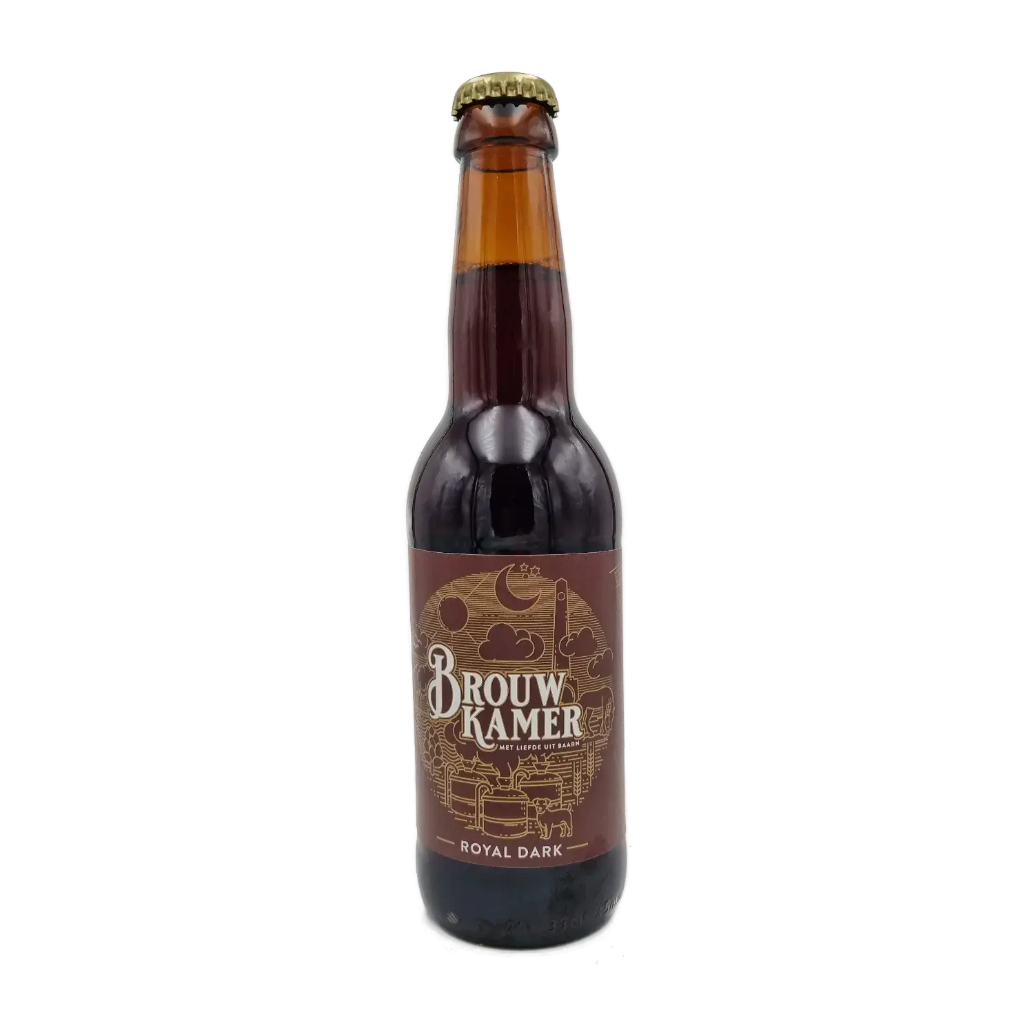 Royal Dark dubbel 33cl - De Brouwkamer