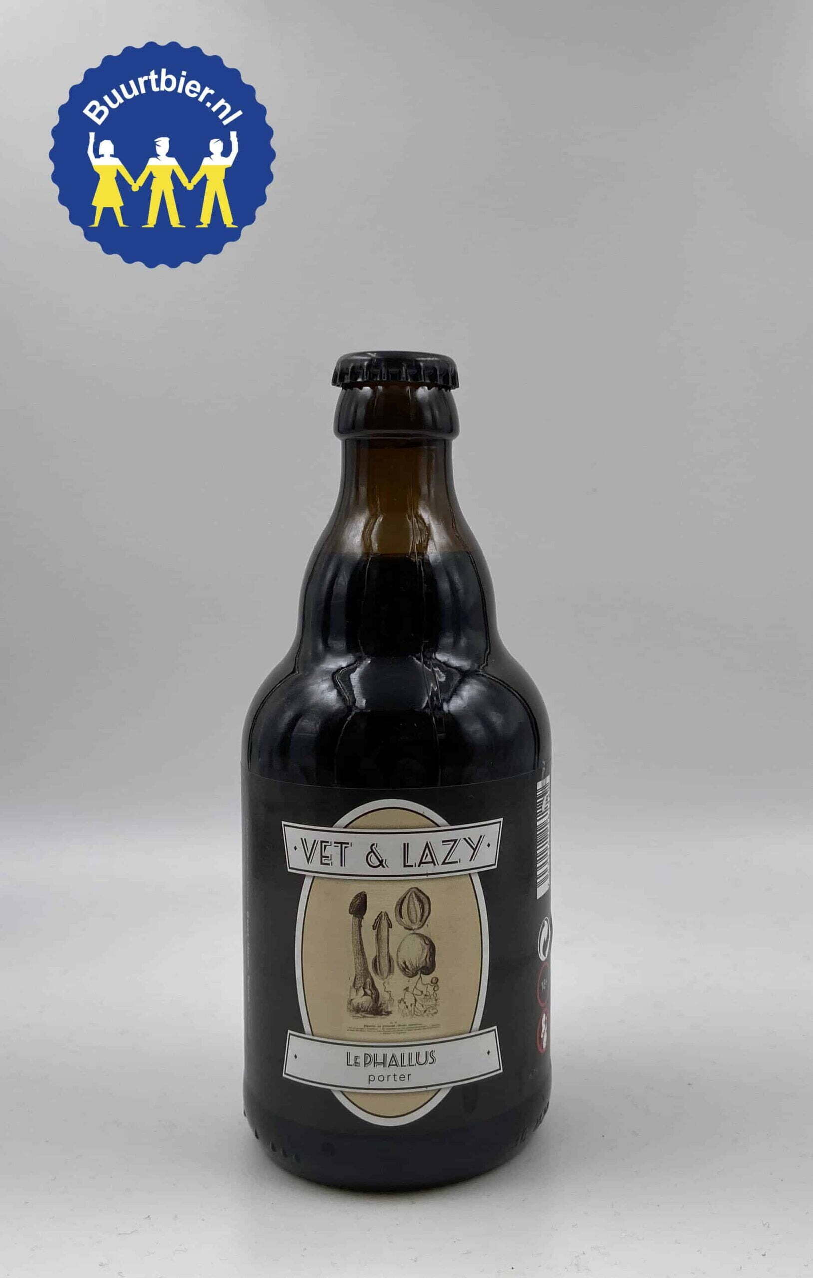 Le Phallus Porter 33cl - Brouwerij Vet & Lazy