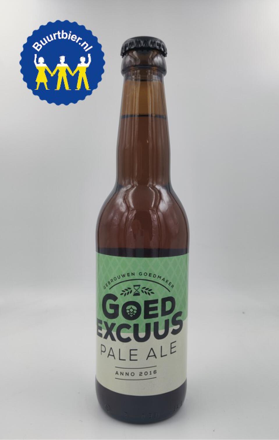 Goed Excuus Pale Ale 33cl - Brouwerij Goed Excuus