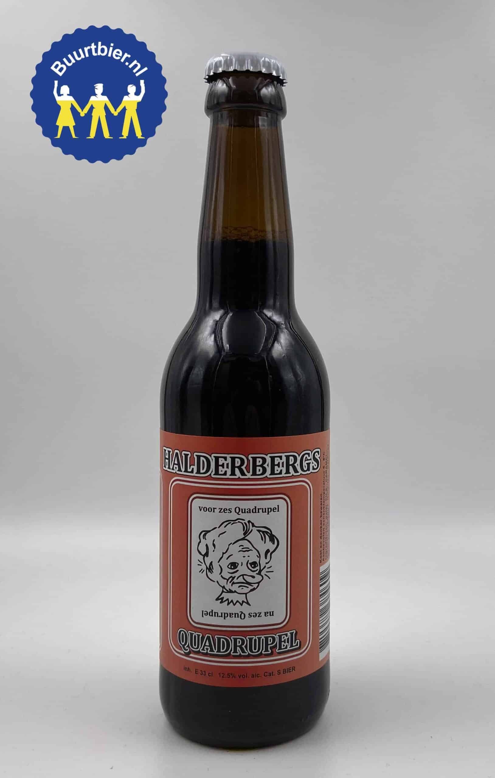 Halderbergs Quadrupel 33cl - Brouwerij 't Meuleneind