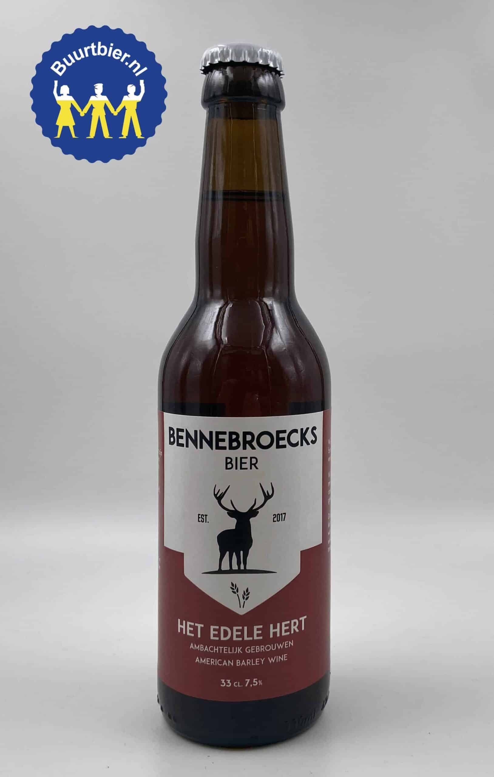 Het Edele Hert Barley Wine 33cl - Bennebroeckse Brouwerij