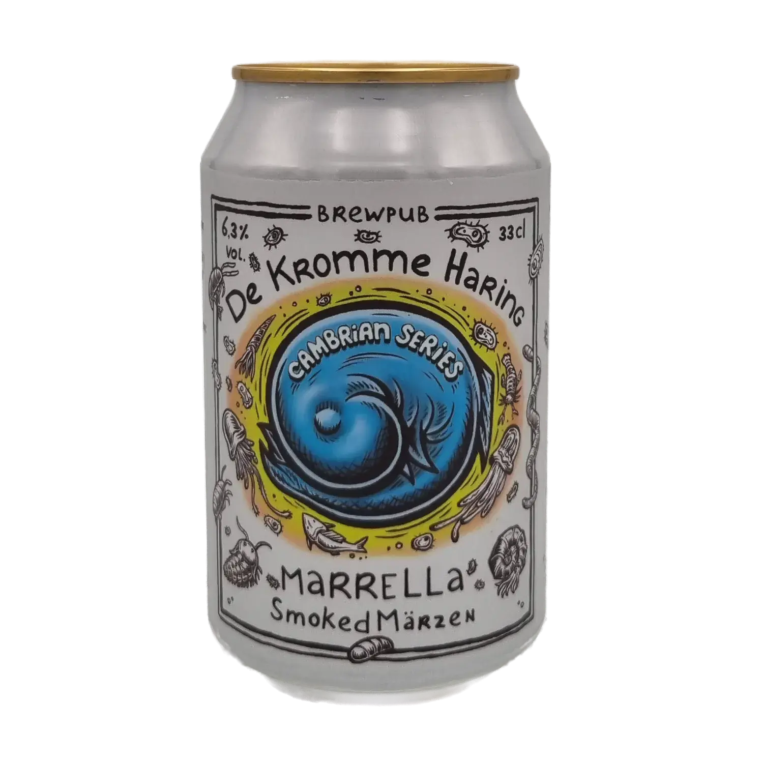 Marrella Smoked Märzen 33cl - Brouwerij De Kromme Haring